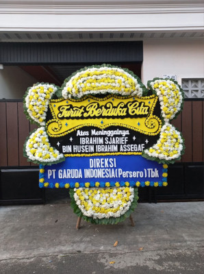 Papan Bunga Duka di Selogiri